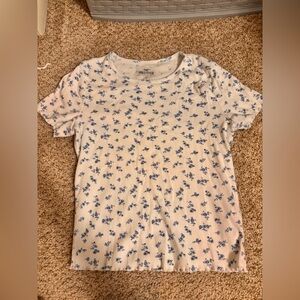 Hollister Floral crop top